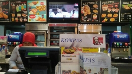 KFC, menjaga standar penyajian dan resep makanan/Rorry Nurmawati