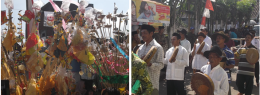 Grebeg Desa Gerbo dalam lomba karnaval, dok.pri.