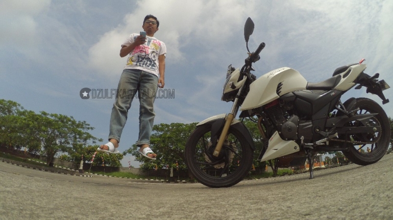 Jajal TVS RTR 200 4V dari Jakarta ke Purwakarta