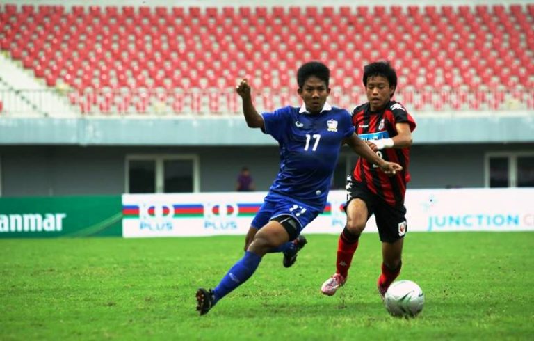 Thailand saat kalahkan Consadole Sapporo U19/ sumber : aseanfootball.org