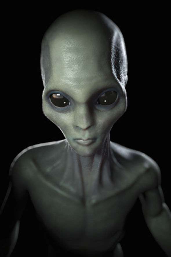 Humanoid alien by Getty Image