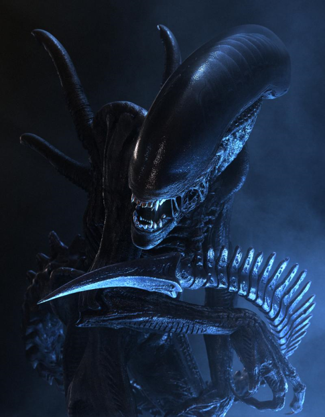 Xenomorph of Alien movie franchise. Photo by 20th Century Fox