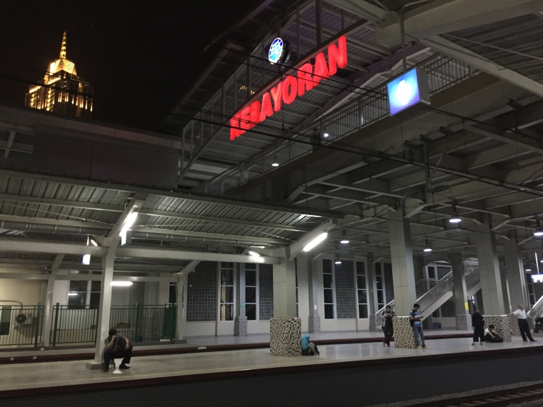 View dari dalam stasiun | Foto: Rifki Feriandi