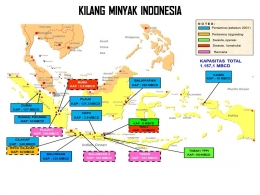 Persebaran Kilang Minyak di Indonesia/ www.migas.esdm.go.id
