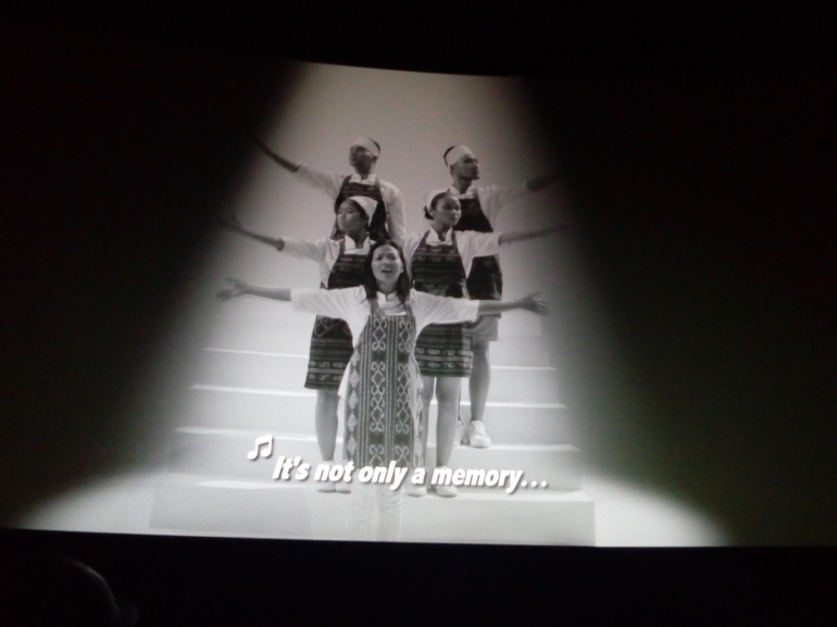 poto saat press screening, adegan yang mewakili film kenapa film ini disebut film musikal