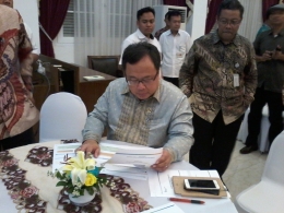 Prof. Dr. Bambang P. S. Brodjonegoro, Menteri PPN/Bappenas (sumber : dokumen pribadi)