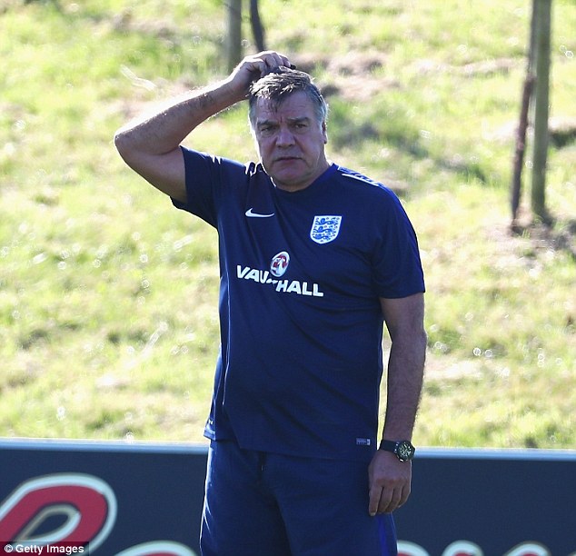 Big Sam’, pelatih baru Inggris / sumber : Dailymail