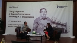 Tokoh Bicara : Bambang Brodjonegoro tampil sebagai pembicara utama (dok : pri)
