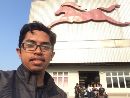 Factory Visit di Pabrik TVS Karawang (dokpri)