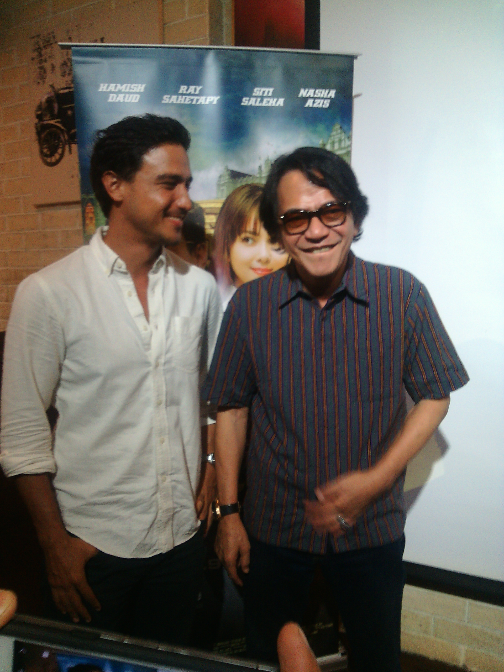 Hamish Daud dan Ray Sahetapy (dokpri)