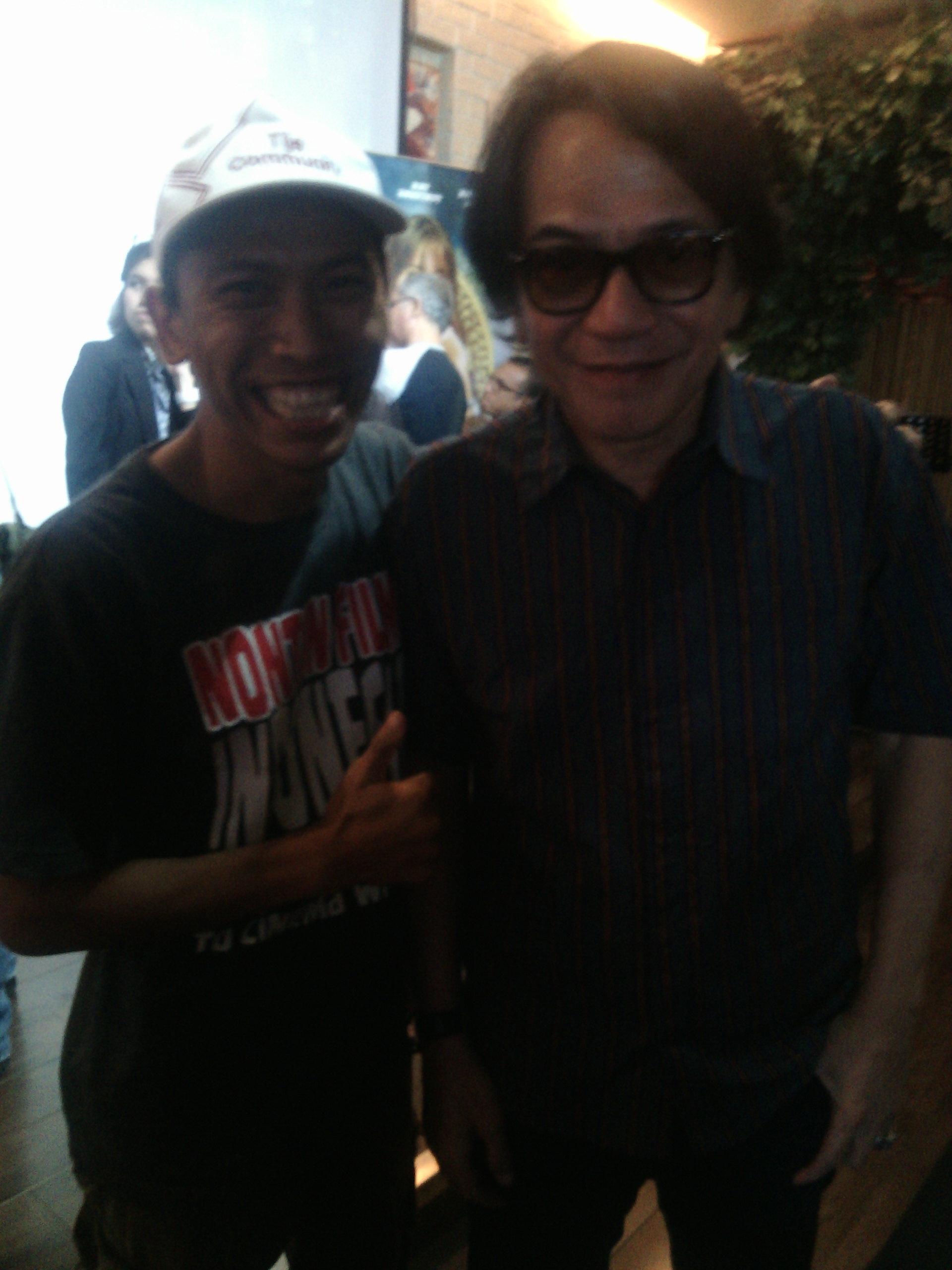 Aku dan Ray Sahetapy (dokpri)