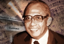 Prof Dr Widjojo Nitisastro dinilai sebagai salah satu arsitek utama perekonomian Orde Baru bersama Ali Wardhana, JB Sumarlin, Emil Salim, dan Sadeli/gambar dari Tirto.id.