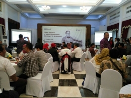 Suasana Dialog Bappenas Di Bawah kepemimpinan Menteri Bambang (dokpri)
