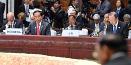 Foto Presiden Jokowi ketika menghadiri pembukaan KTT Hangzhou, China. (Gambar diambil dari kompas.com)