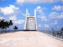 Jembatan Pangkalbalam yang Sedang Penyelesaian Akhir (Dokpri)