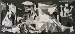 Guernica karya Pablo Picasso. Sumber: www.museoreinasofia.es