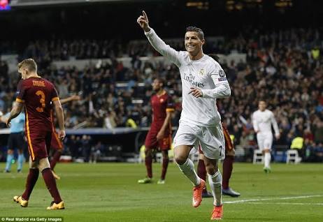 (Ronaldo, top skor UCL / Sumber dokumentasi foto : dailymail.co.uk)