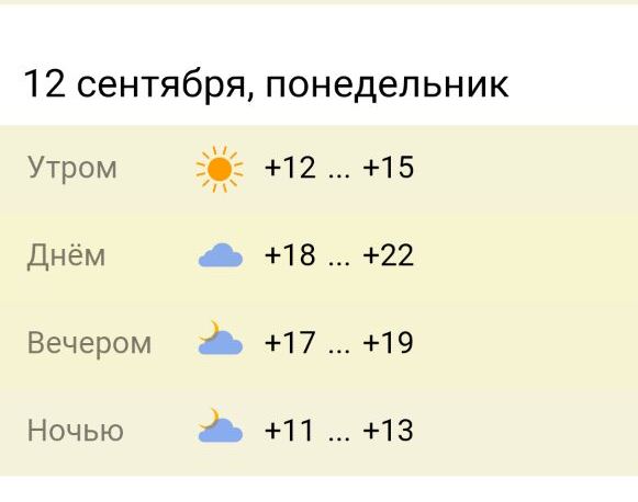 Suhu di kota Moscow, pada 10 Dzulhijah 1437 H
