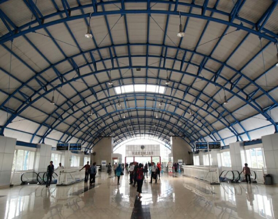 Stasiun Palmerah, terlihat modern (Dokpri)