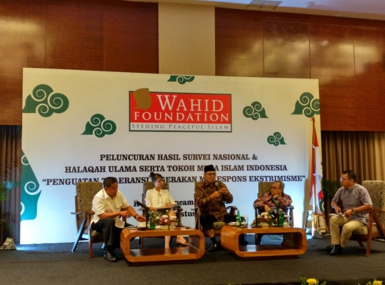 Dok. Pri | Acara Peluncuran Hasil Survei Wahid Foundation