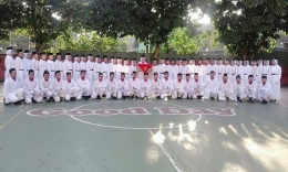 Foto Paskib SMAN 5 Depok (dokpri)