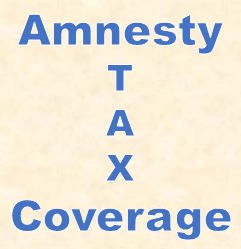 Tax Amnesty or Coverage - Prepared by Arnold M