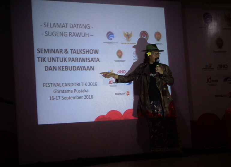 Sujiwo Tejo Mendongeng Tentang Kebudayaan vs TIK