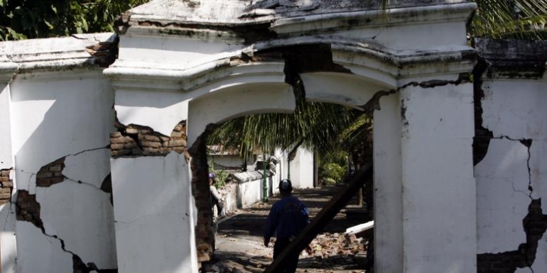 Gempa Yogyakarta 27 Mei 2006 juga merusak sejumlah situs budaya, termasuk Makam Raja-raja Imogiri, Bantul (Foto: Kompas.com/Danu Kusworo)