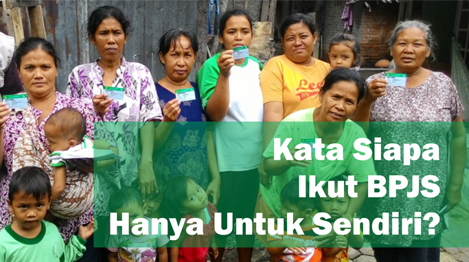 Ibu-ibu yang mendapatkan Kartu Indonesia Sehat. (Sumber: dokumentasi pribadi)