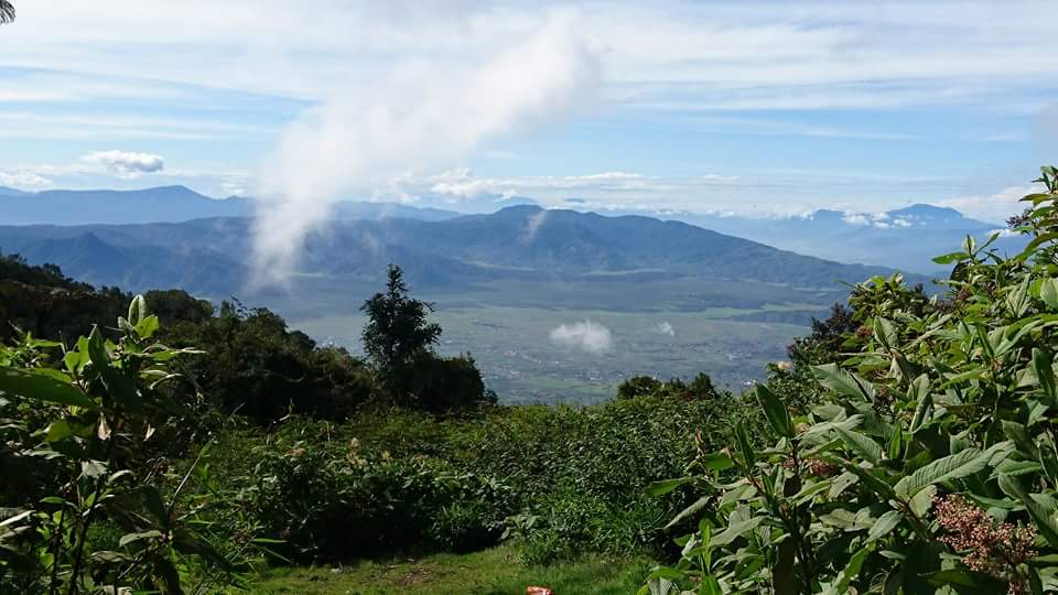 View pagi di Shelter 1. Foto: Koleksi Pribadi