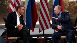 Pertemuan antara Obama dan Putin, Source: Okezone News