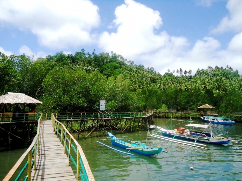 lokasi kelurahan pintu-kota di pulau lembeh (sumber: randy-detik-travel)