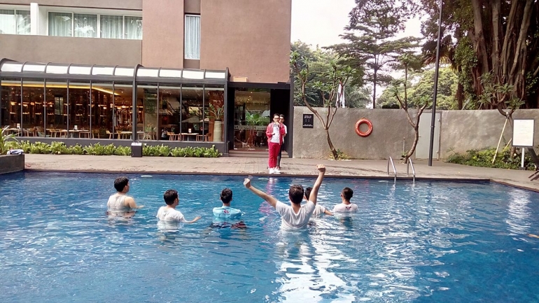 Ayo hidup sehat / Foto Bowo Susilo