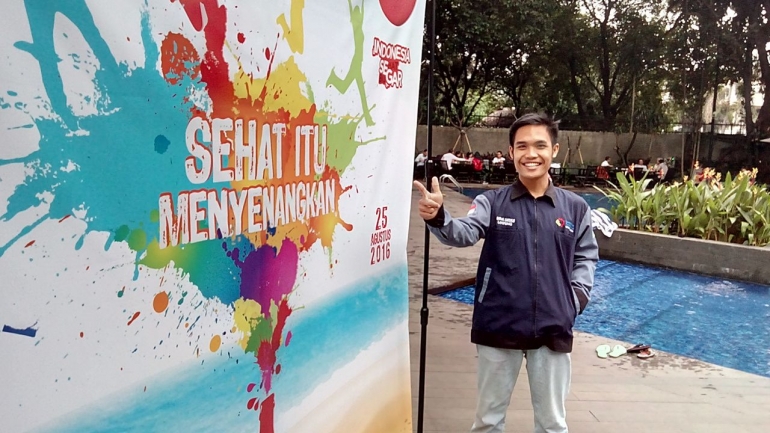 Sehat itu menyenangkan lho / Foto Bowo Susilo