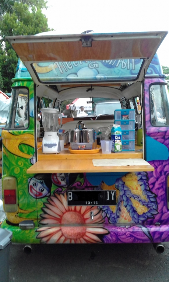 Mobil VW tampak dari belakang (bagasi)/Sumber Foto: dok. pribadi Muh. Yunus