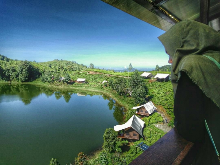 Glamping View, photo by @lakeside_glamping