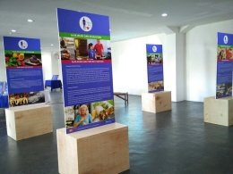 Pameran Interaktif Bon Appétit di IFI Surabaya (dokpri)
