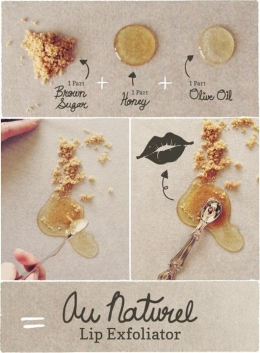 Lip treatment (Gambar milik Pinterest Katie Pikula)