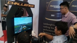 Simulator Lamborghini (dok. pribadi)