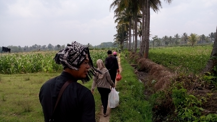 Perjalanan Menuju Sawah (dok. pribadi)