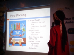 Kata kunci dari Donna Imelda: Planning (Foto: @angtekkhun)