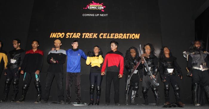 Para Cosplayer Star Trek di Indo Comic Con 2016