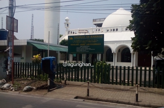 Masjid Ar Rahmah di daerah Rempoa -dokpri