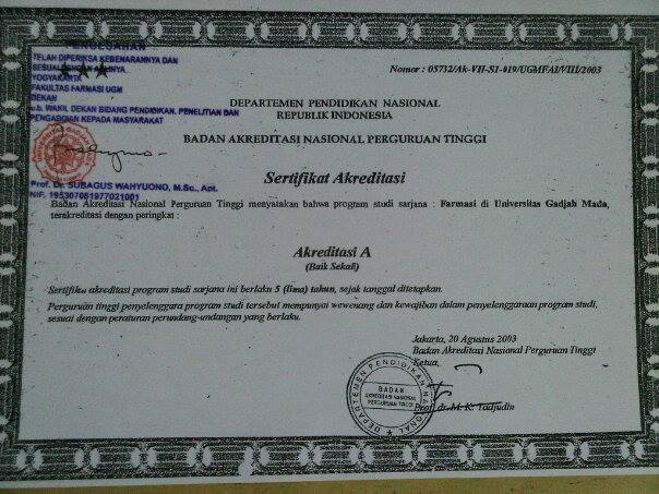 Contoh Surat Akreditasi Ban Pt Untuk Cpns Kumpulan Surat