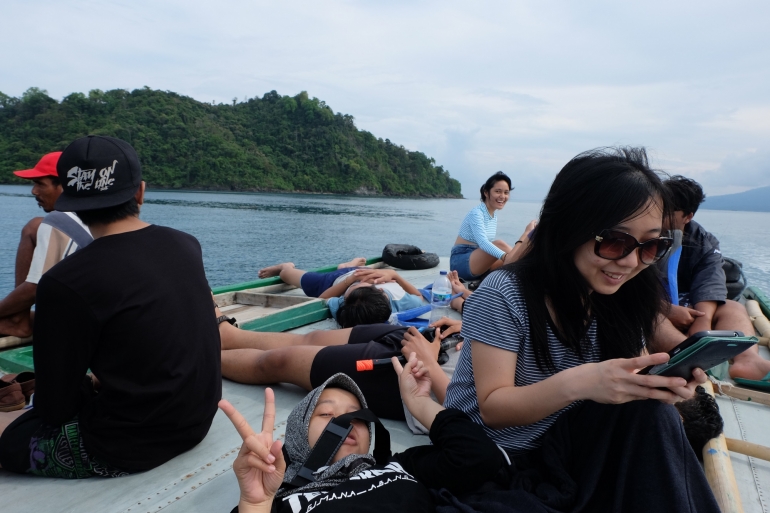 Menuju Pulau Sebuku