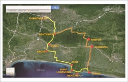 Peta Menuju Menganti (sumber google maps)
