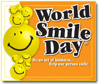 Hari ini World Smile Day, buatlah kebaikan, bantu orang lain tersenyum. (Foto: Istimewa)