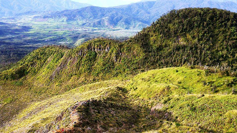 Pemandangan di tanjakan pertama (dokpri)