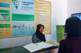 Bank Sampah Lakmus (BSL) di Kecamatan Maluk, Kabupaten Sumbawa Barat. Dokumentasi pribadi
