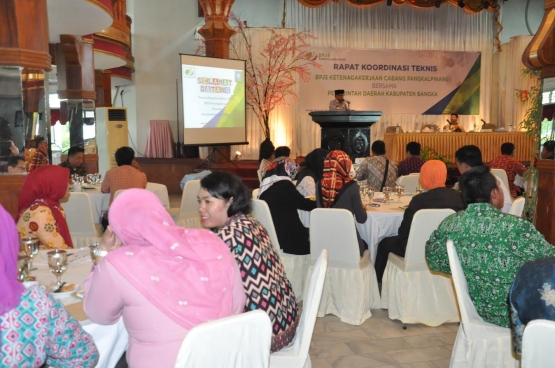 Peserta Rakortek (Dok Humas Bangka)